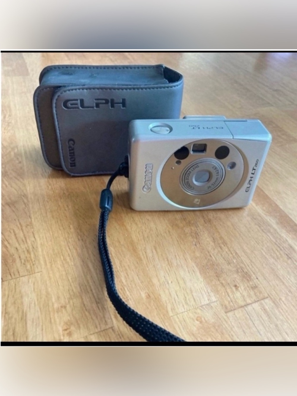 Canon Elph LT 260 APS Point & Shoot Film Camera with Original Case